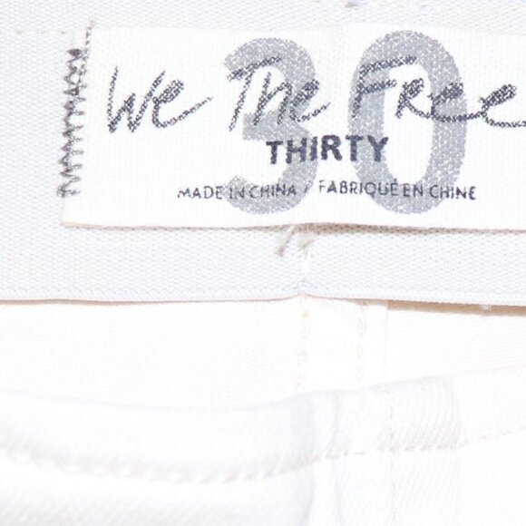 We The Free Womens Flared Legs Pants in white Size 30 - Picture 5 of 6